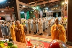 Chùm ảnh: Khoá lễ Sám hối và Thiền toạ tại chùa Khải Đoan và Hải Quang Già Lam