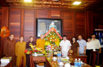 Đắk Lắk: Lãnh đạo Tỉnh Ủy thăm và làm việc Ban Trị sự Phật giáo tỉnh