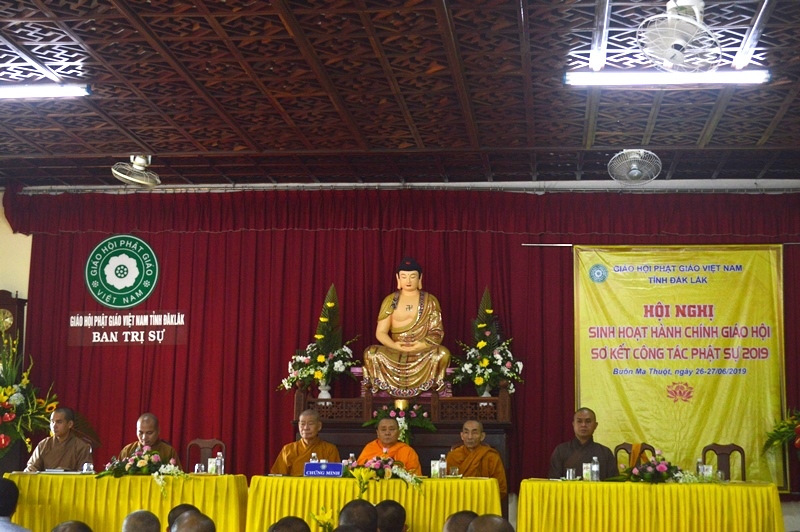 Phật giáo Đak Lak khai mạc hội nghị sinh hoạt hành chánh giáo hội